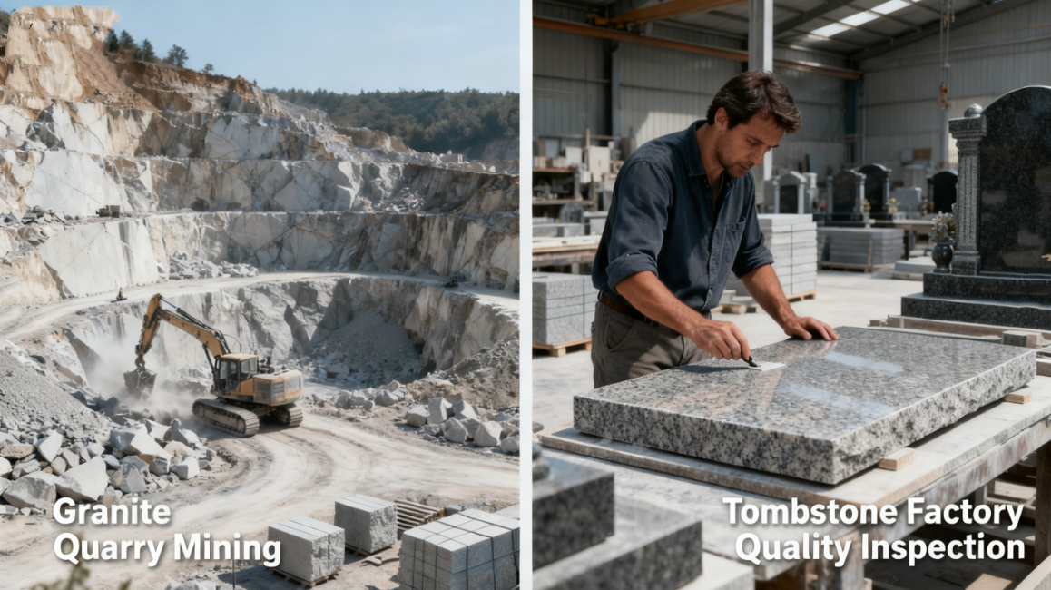 Hobe da granitozko hilarria ala marmolezko hilarria?