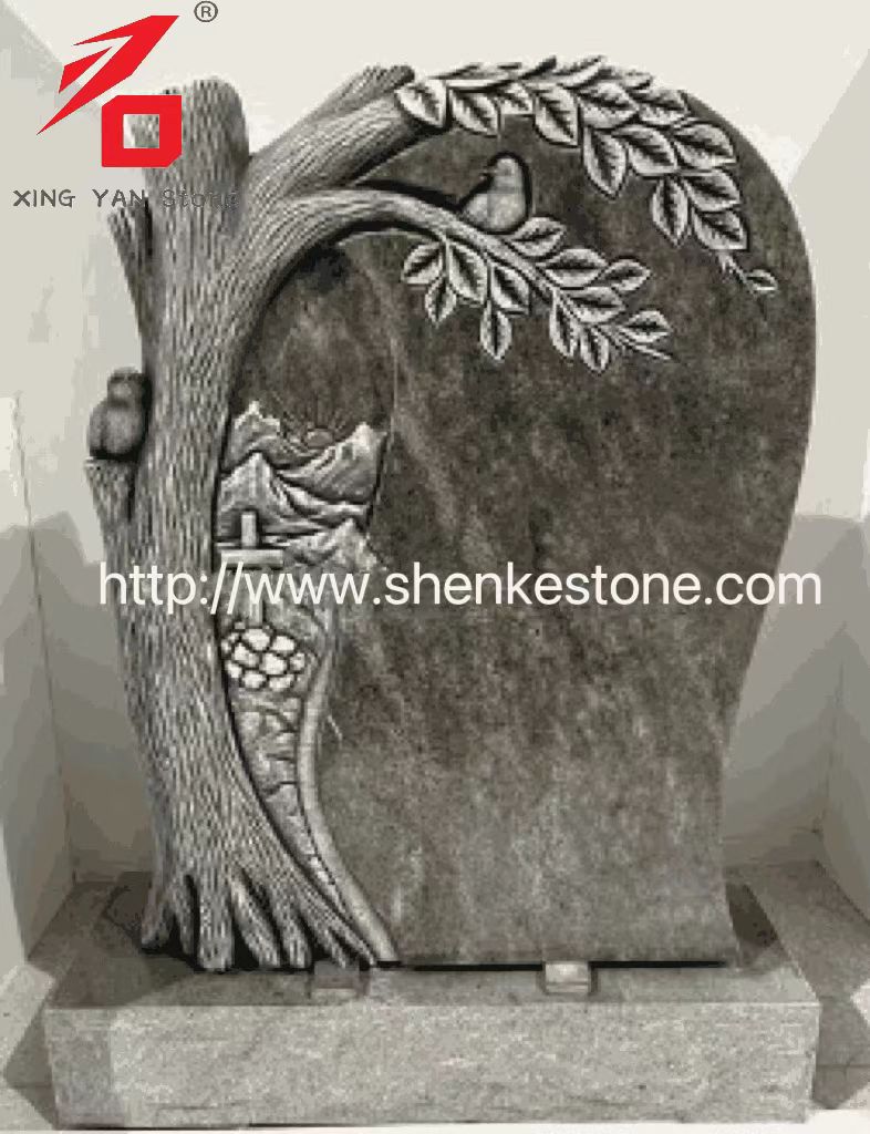 Txina Xingyan - Zuhaitz Itzal Zizelaren Tombstone