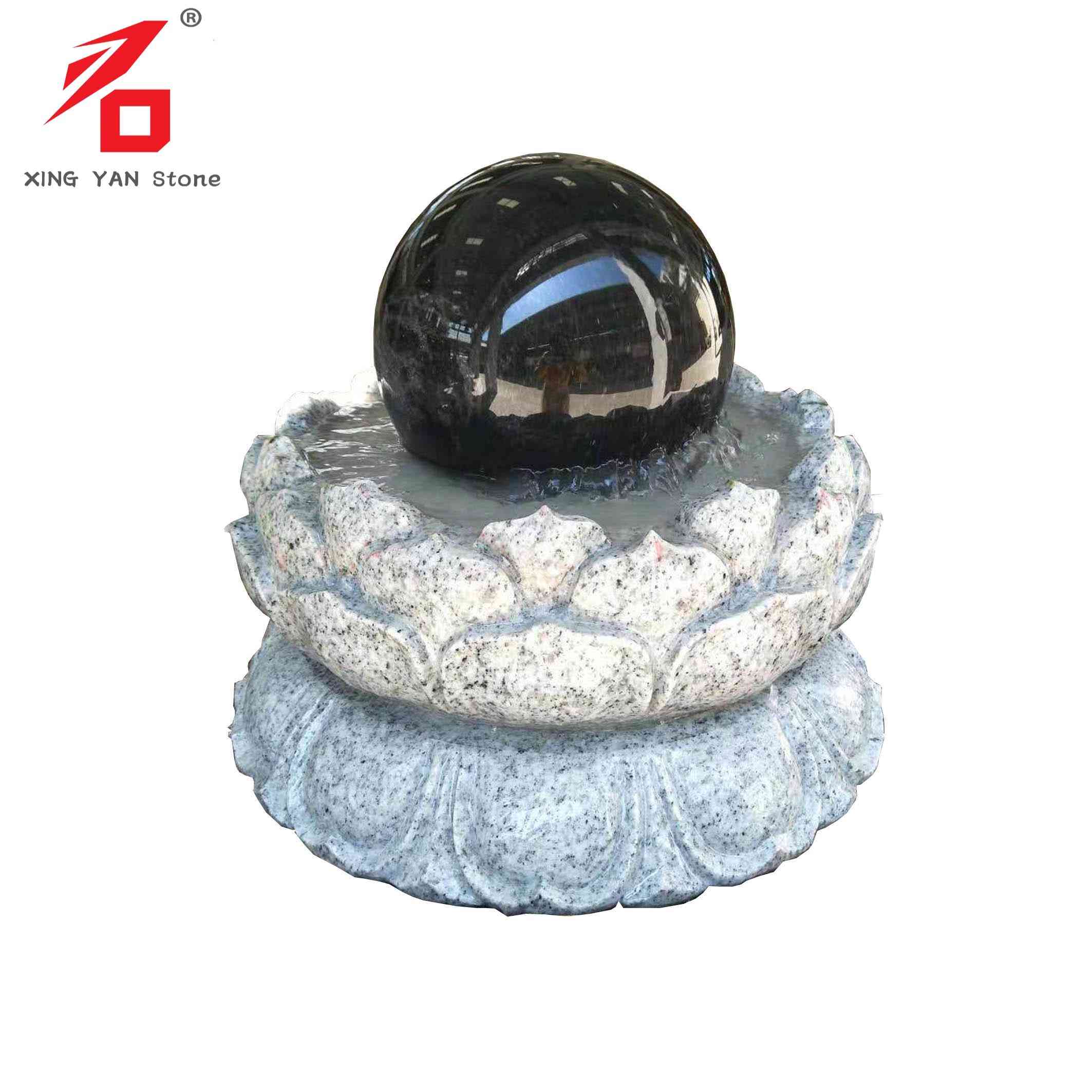 Lotus Pedestal Ball Iturria